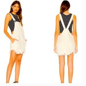 Free People Torn Up Jumper Overall Dress